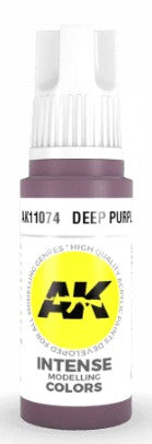 AK Interactive 11074 Deep Purple Intense Acrylic Paint - 17 ml Bottle