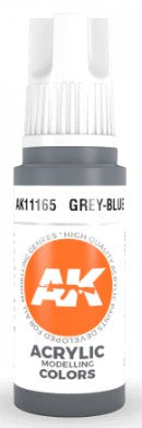 AK Interactive 11165 Grey Blue Standard Acrylic Paint 17ml Bottle