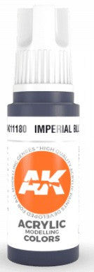 AK Interactive 11180 Imperial Blue Standard Acrylic Paint - 17 ml Bottle