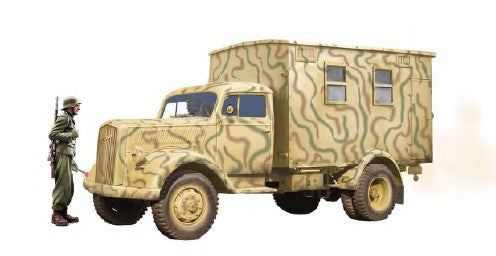 Italeri 6575 1:35 German WWII Opel Blitz Radio Truck Military Vehicle Model Kit
