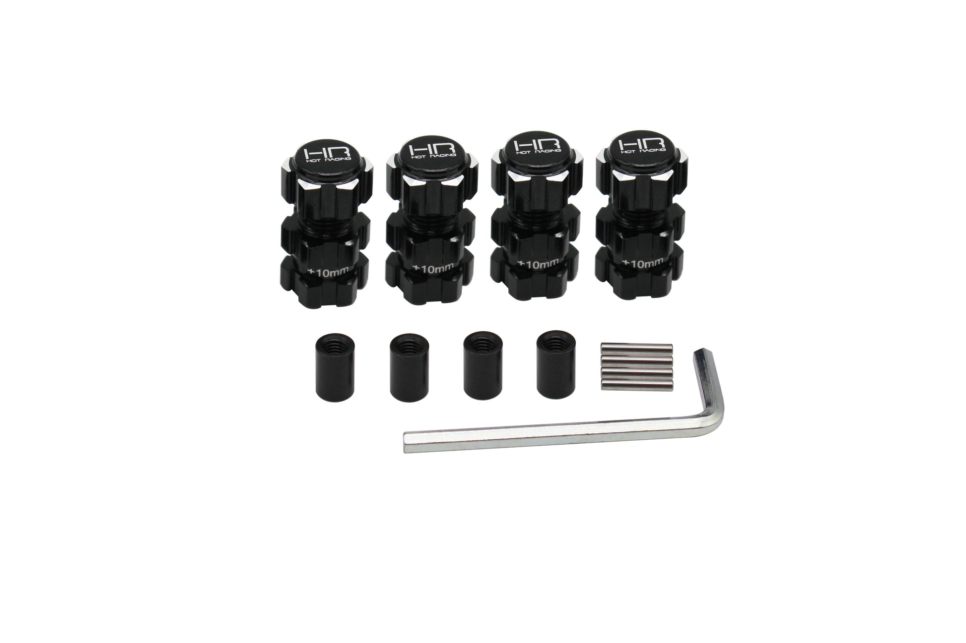 Hot Racing TFF17XT01 Aluminum 17mm Hex Hubs 10mm Offset for 1:10 ARRMA 4S BLX