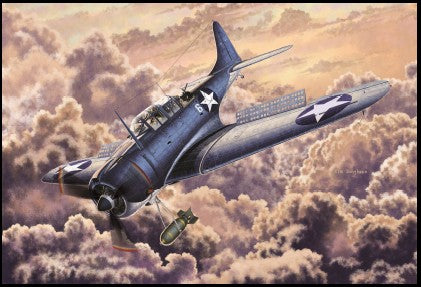 Academy 12335 1:48 USN SBD-2 