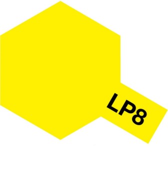 Tamiya 82108 Lacquer Lp-8 Yellow 10ml Paint Bottle