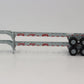JTC Model Trains 142006 N K-Line 40' Chassis Container (Pack of 2)