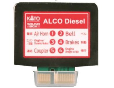 Kato 22-271-4 N Soundbox Alco PA-1 Card