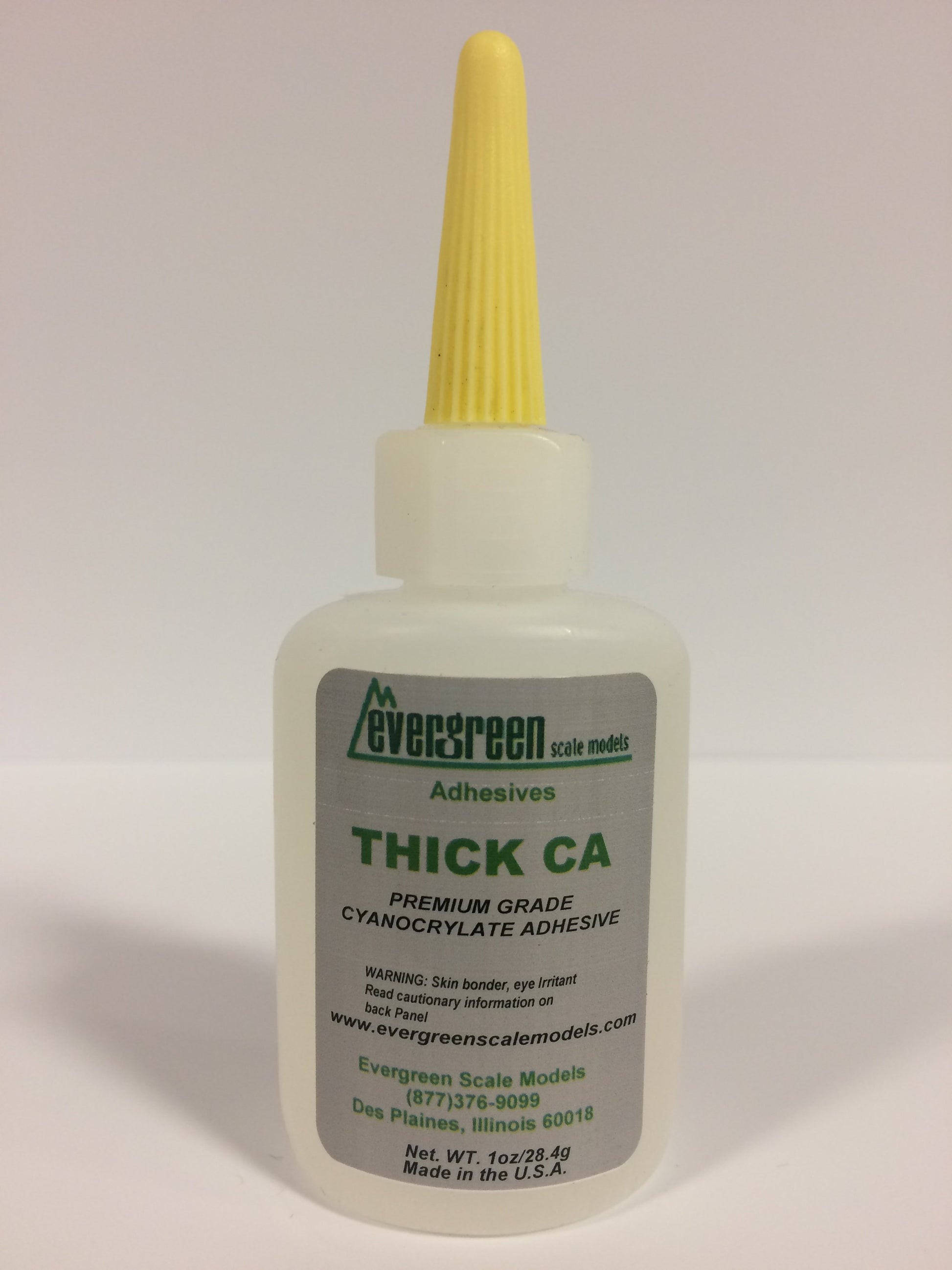 Evergreen Scale Models 66 Thick CA Adhesive - 1 oz. Bottle