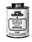 Plastruct 4 WOC-3 Weld-On Acrylic Cement - 16 oz. Can