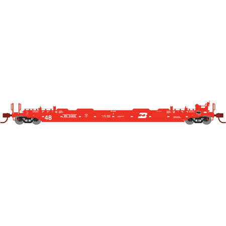 Athearn 12358 N Burlington Northern Husky Stack Well Car #64002