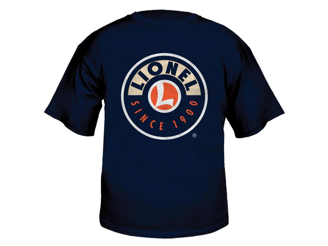 Lionel 9-LNY658LG Navy Blue Large Lionel Since 1900 Logo Youth T-Shirt