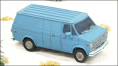 GHQ 51009 N Unpainted Chevrolet Panel Van Kit