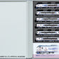 TomyTec 986744 N Hello Kitty Haruka Butterfly JR Series 281 Cars (Set of 6)