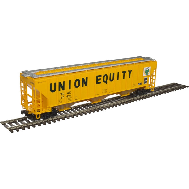 Atlas 20005470 HO Union Equity Trainman Thrall 4750 Covered Hopper #60610