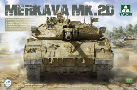 Takom 2133 1:35 Merkava 2D Israel Defence forces Main Battle Military Tank Kit