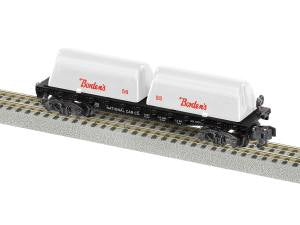 American Flyer 2019152 S Bordens Milk Flat Car #1401