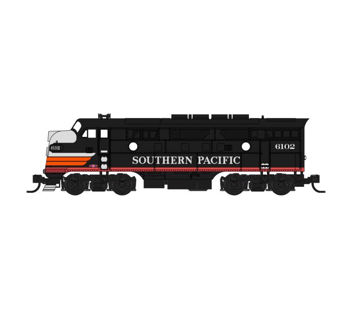 Broadway Limited 4834 HO Southern Pacific F3A Diesel Locomotive Sound/DCC #6102D
