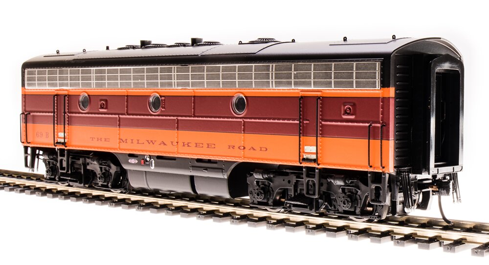 Broadway Limited 4857 HO Milwaukee EMD F7B Diesel Locomotive Sound/DCC #69B