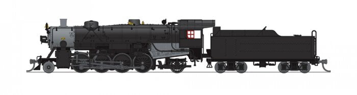 Broadway Limited 5986 N Undecorated USRA Light Mikado Steam Locomotive Sound/DCC