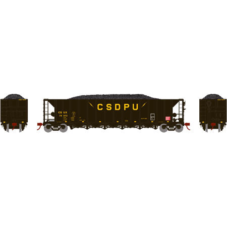 Athearn 98391 HO CSUX 5-Bay Rapid Discharge Hopper RTR #79072