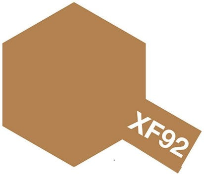 Tamiya 81792 Acrylic Mini XF-92 Yellow-Brown (DAK 1941) - 10 ml Bottle