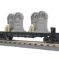 MTH 30-76784 O Halloween Flatcar with Headstones & Flickering Lighted Cand