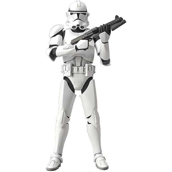 Bandai 2439832 1:12 Star Wars Character Line Clone Trooper Plastic Model Kit