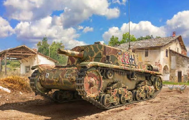 Italeri 6569 1:35 Semovente M42 da 75/18 Second World War Military Tank Kit
