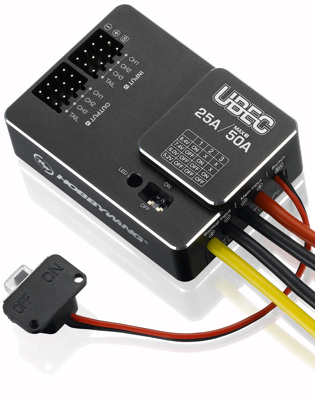 HobbyWing 30606000 UBEC 25A High Voltage