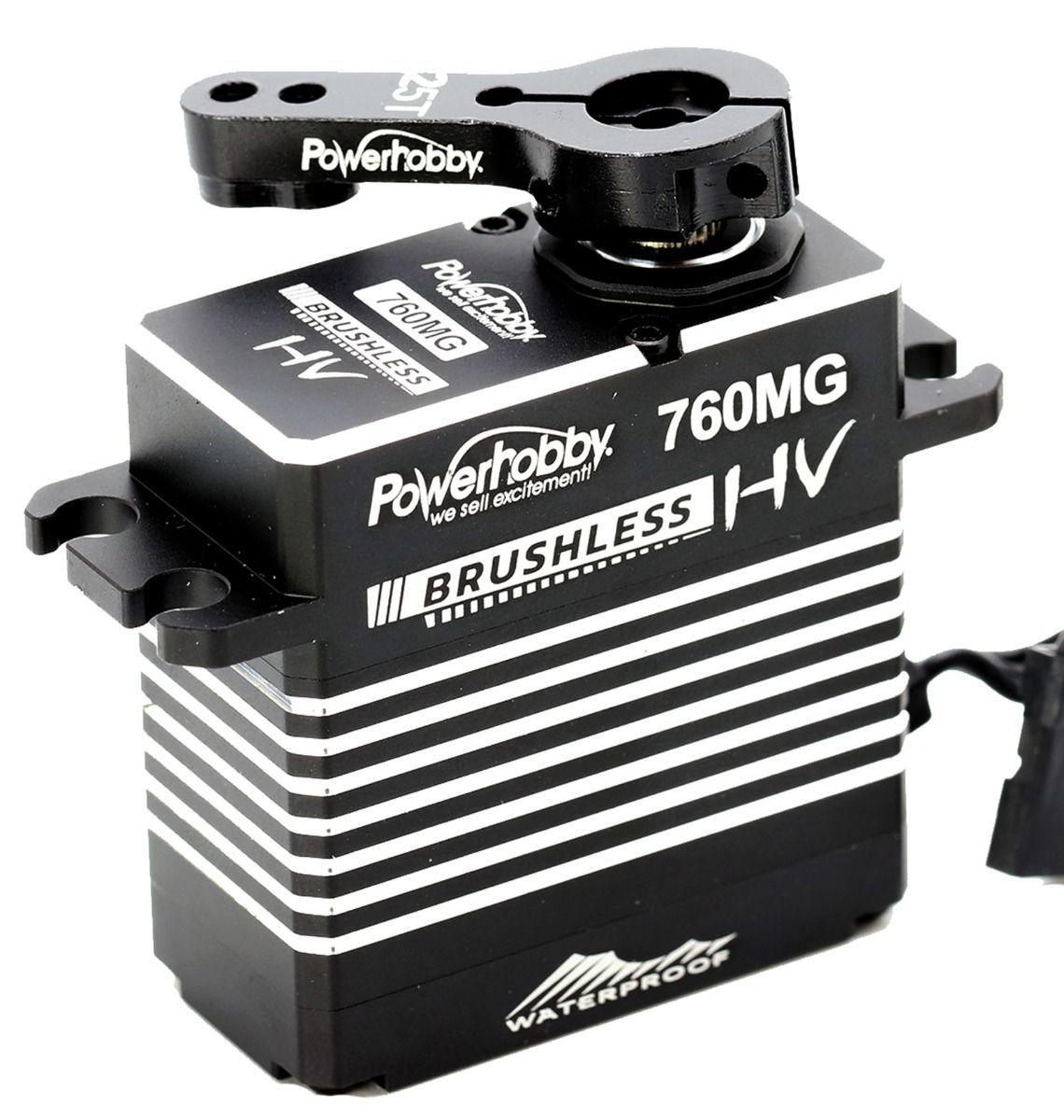 Power Hobby PH760MG 760MG HV Waterproof Brushless Steel Gear Servo/Aluminum Case