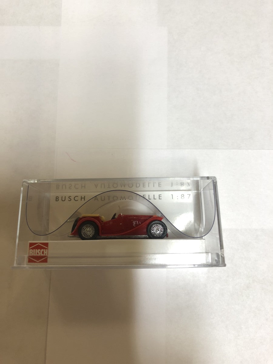 Busch 45907 HO Red MG Midget TC Cabrio Convertible