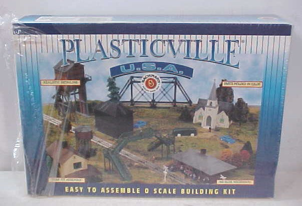 Bachmann 45984 O Plasticville Rustic Fence Classic Building Kit
