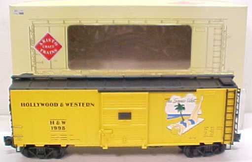 Aristo-Craft 46043 G Hollywood & Western Boxcar EX/Box