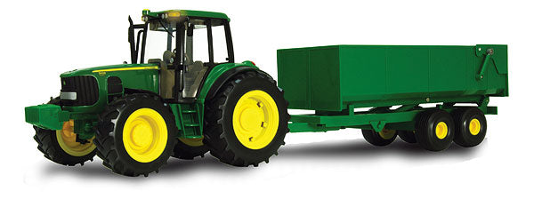 Ertl 46077 1:16 John Deere Tractor with Wagon