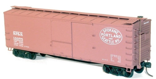 Accurail 46241 HO S P & S 40' Wood Double Sheath Boxcar # 10075 Kit