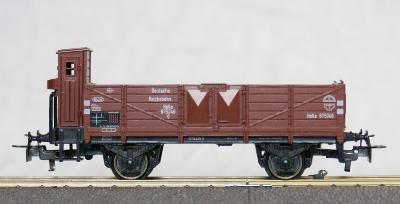 Marklin 4696 HO Scale Deutsche Reichsbahn Halle Red Gondola LN/Box