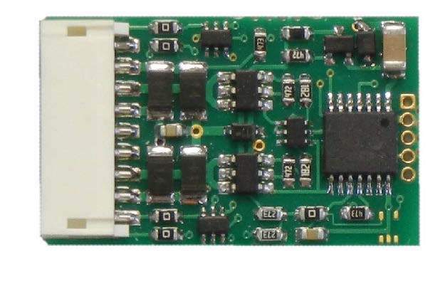 NCE 0174 HO Decoder Wired D13J 4-Function 9-Pin 1A