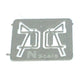Showcase Miniatures 47 N Scale Side View Mirrors #1 (Set of 4)
