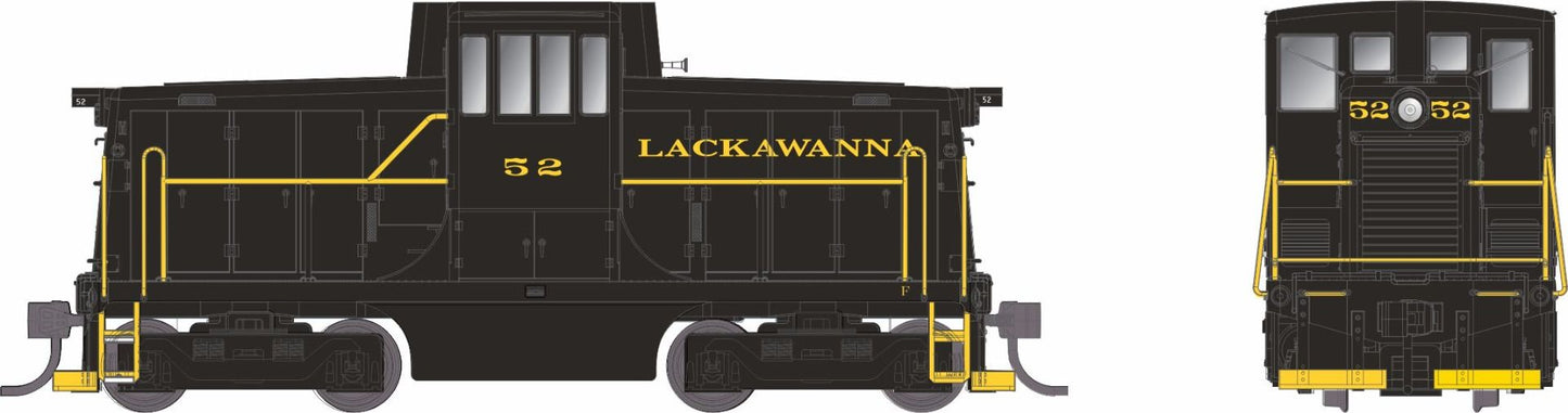 Rapido Trains 048545 HO DL&W GE 44 Tonner Diesel Locomotive DC/DCC/Sound #52