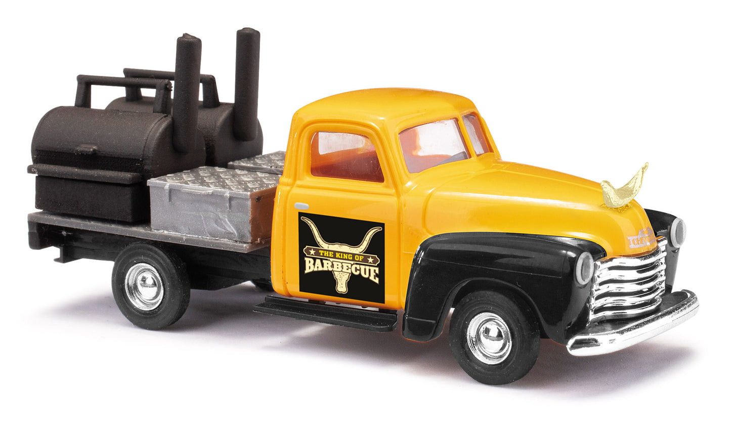 Busch 48239 HO 1950 Chevrolet Pickup Truck with Barbecue