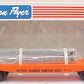 American Flyer 6-48505 S Gauge Illinois Central Gulf Flatcar w/Bulkheads LN/Box