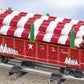 American Flyer 6-48553 S Christmas Gondola With Candy Canes Load