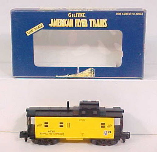 American Flyer 6-48718 S Gauge Chicago & North Western Offset Cupola Caboose LN/Box