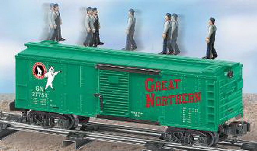 American Flyer 6-49031 S Gauge Great Northern Operating Walking Brakeman Car