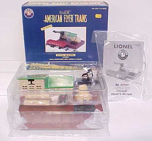 American Flyer 6-49806 S Scale Operating Sawmill LN/Box