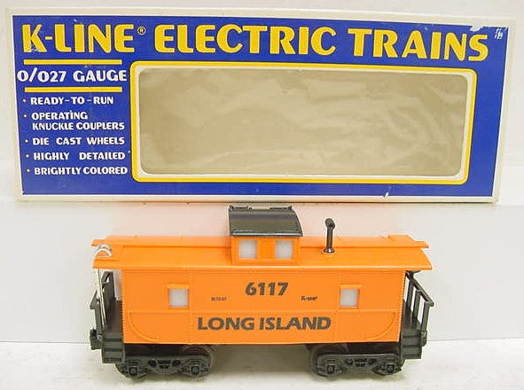 K-Line K6117 O Gauge Long Island Illuminated Caboose