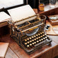 Robotime LK703B ROKR Classic Version Mechanical Typewriter Wooden 3D Puzzle