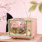 Robotime AMT02 Rolife Sakura Dreamy Tour DIY Music Box 3D Wooden Puzzle