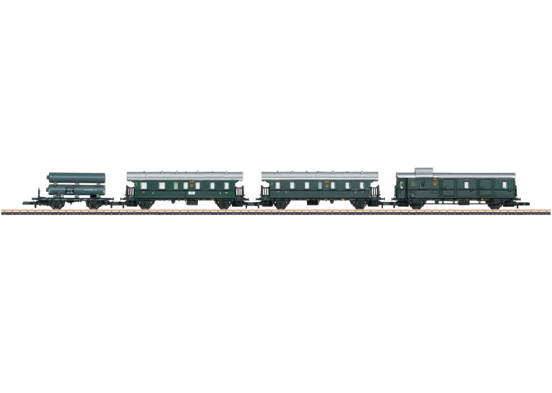 Marklin 87508 Z DRG Passenger Car Set with a Non-Revenue Car (Set of 4)