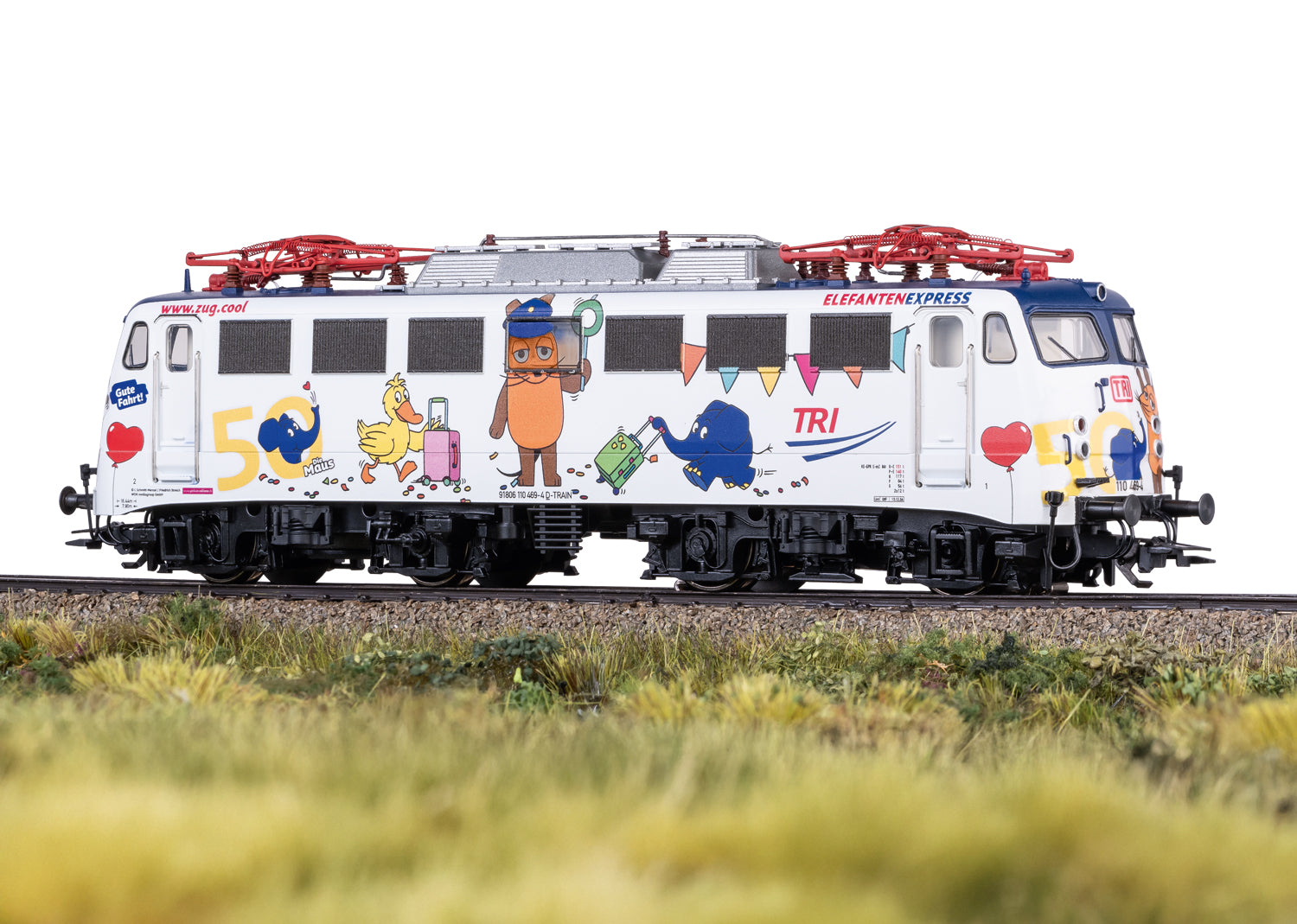 Marklin 39111 HO Train Rental, Inc. Class 110 Electric Locomotive #110 469-4