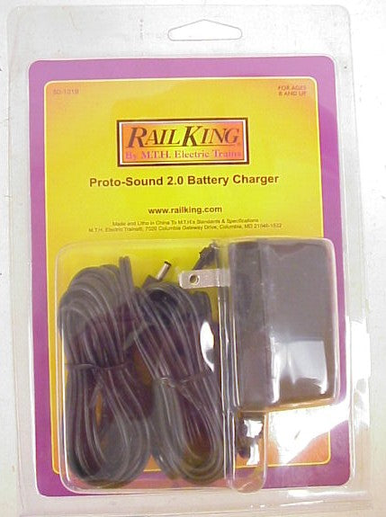 MTH 50-1019 O Scale RailKing Proto-Sound 2.0 Battery Charger