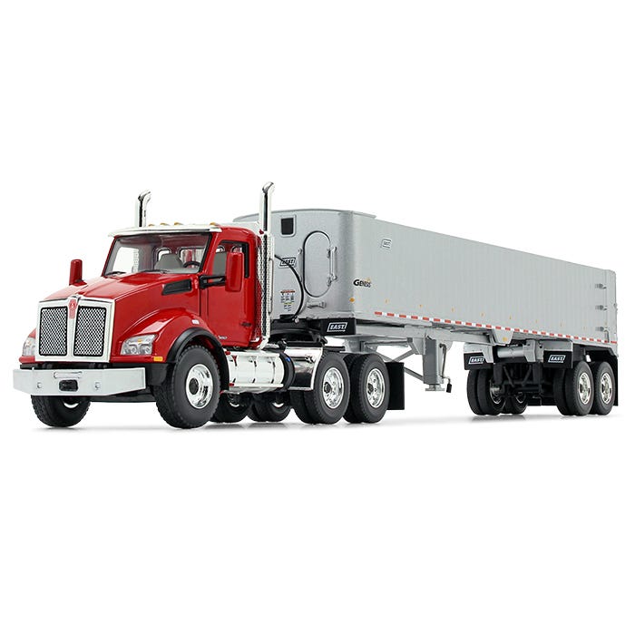 First Gear 50-3455 1:50 Kenworth T880 with East Genesis  End Dump Trailer NIB